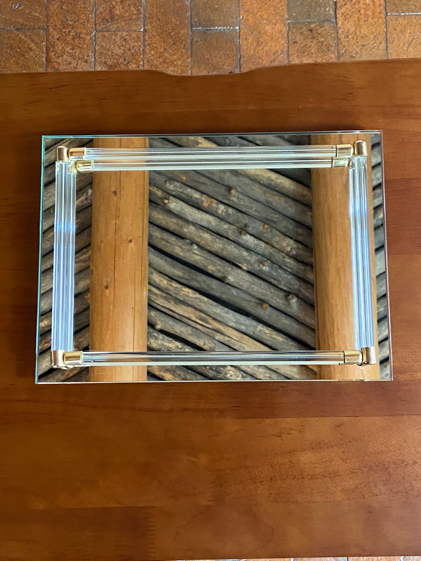 VINTAGE VANITY TRAY, 8"x11"