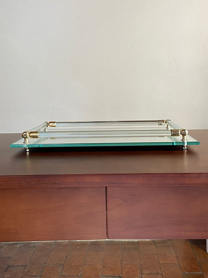 VINTAGE VANITY TRAY, 8"x11"