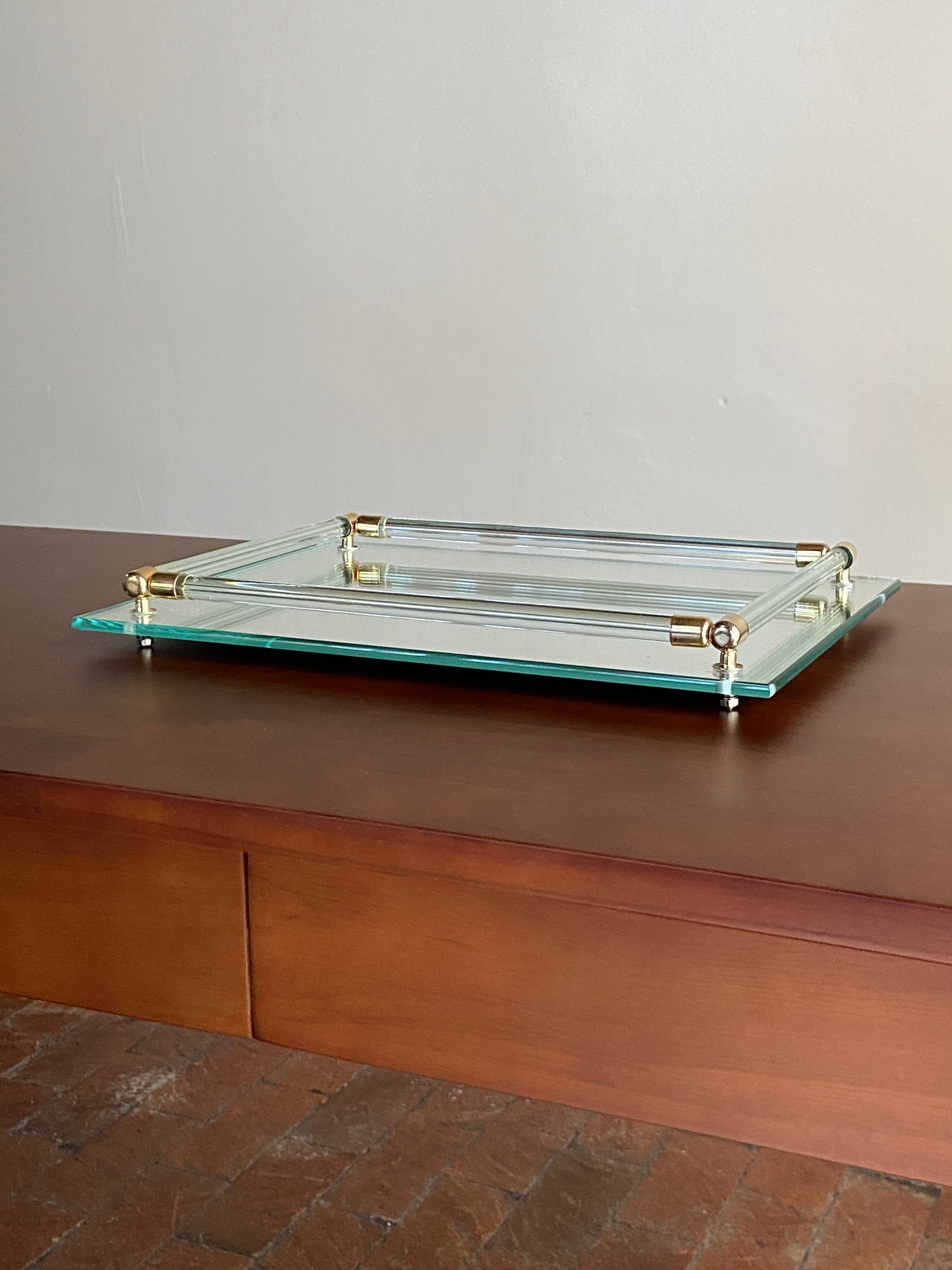 VINTAGE VANITY TRAY, 8"x11"