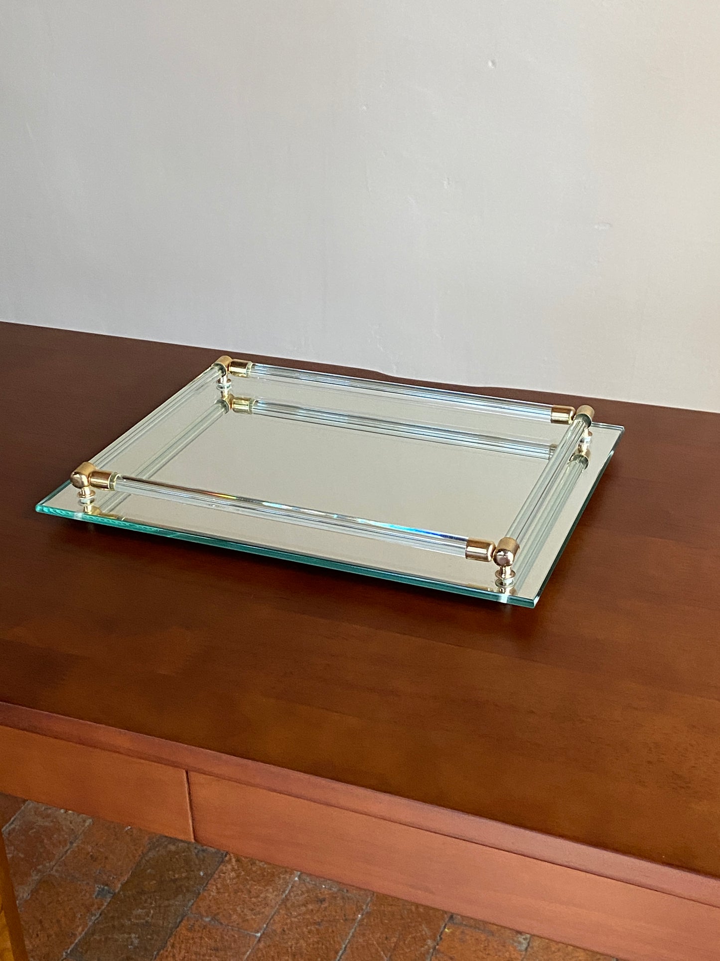 VINTAGE VANITY TRAY, 8"x11"