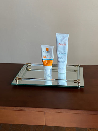 VINTAGE VANITY TRAY, 8"x11"