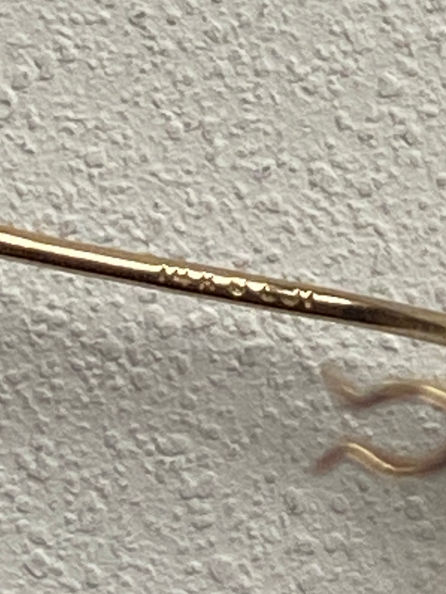 Vintage 14K Solid Yellow Gold Oval Hoops