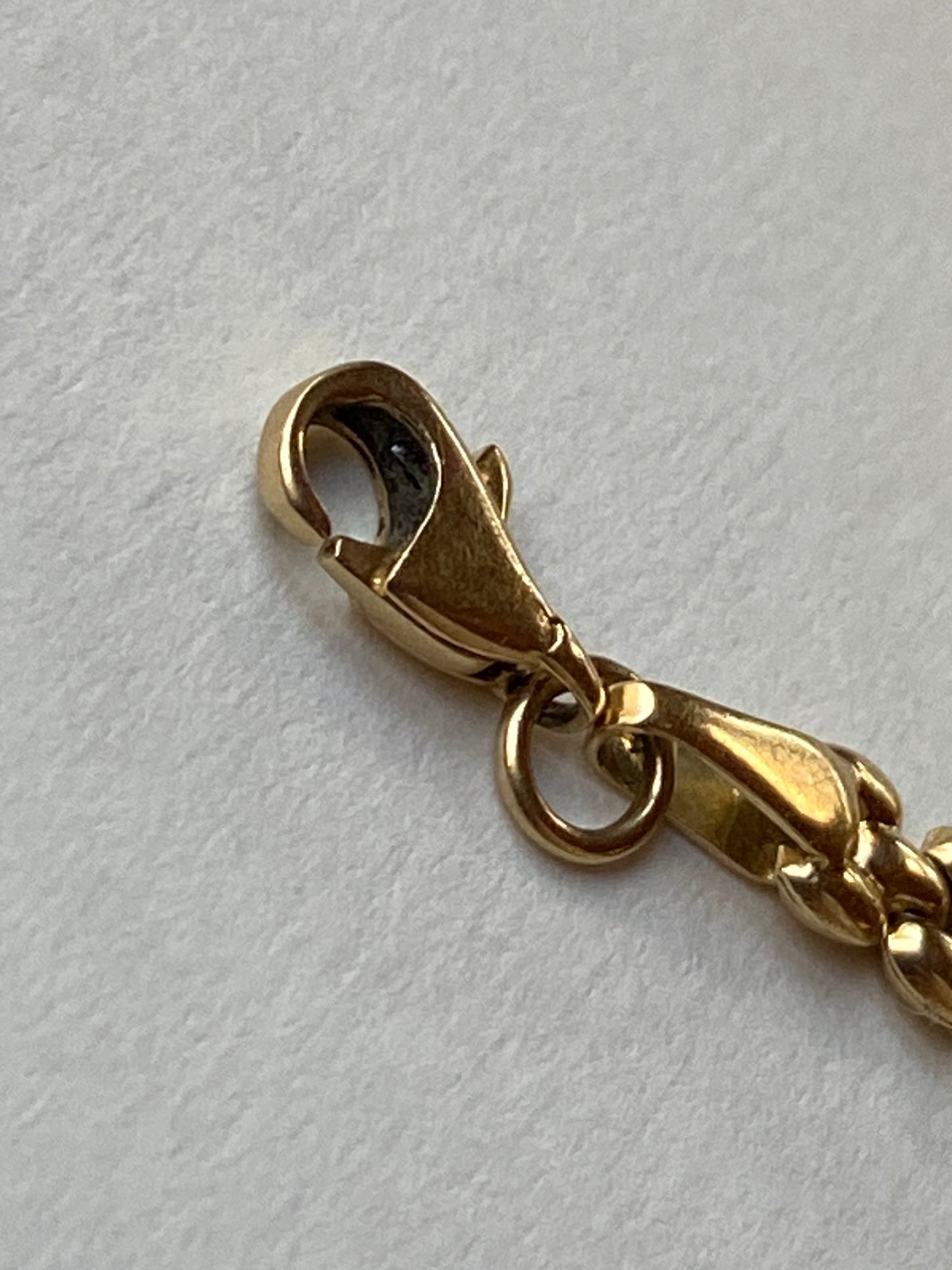Vintage 14K Solid Yellow Gold Panther Bracelet