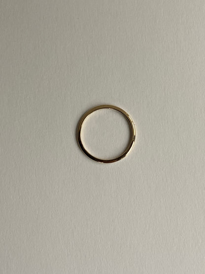 Vintage 14K Solid Yellow Gold Stacking Band, Size 6.25