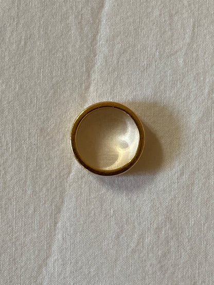 VINTAGE 14K GOLD BAND, SIZE 4.5
