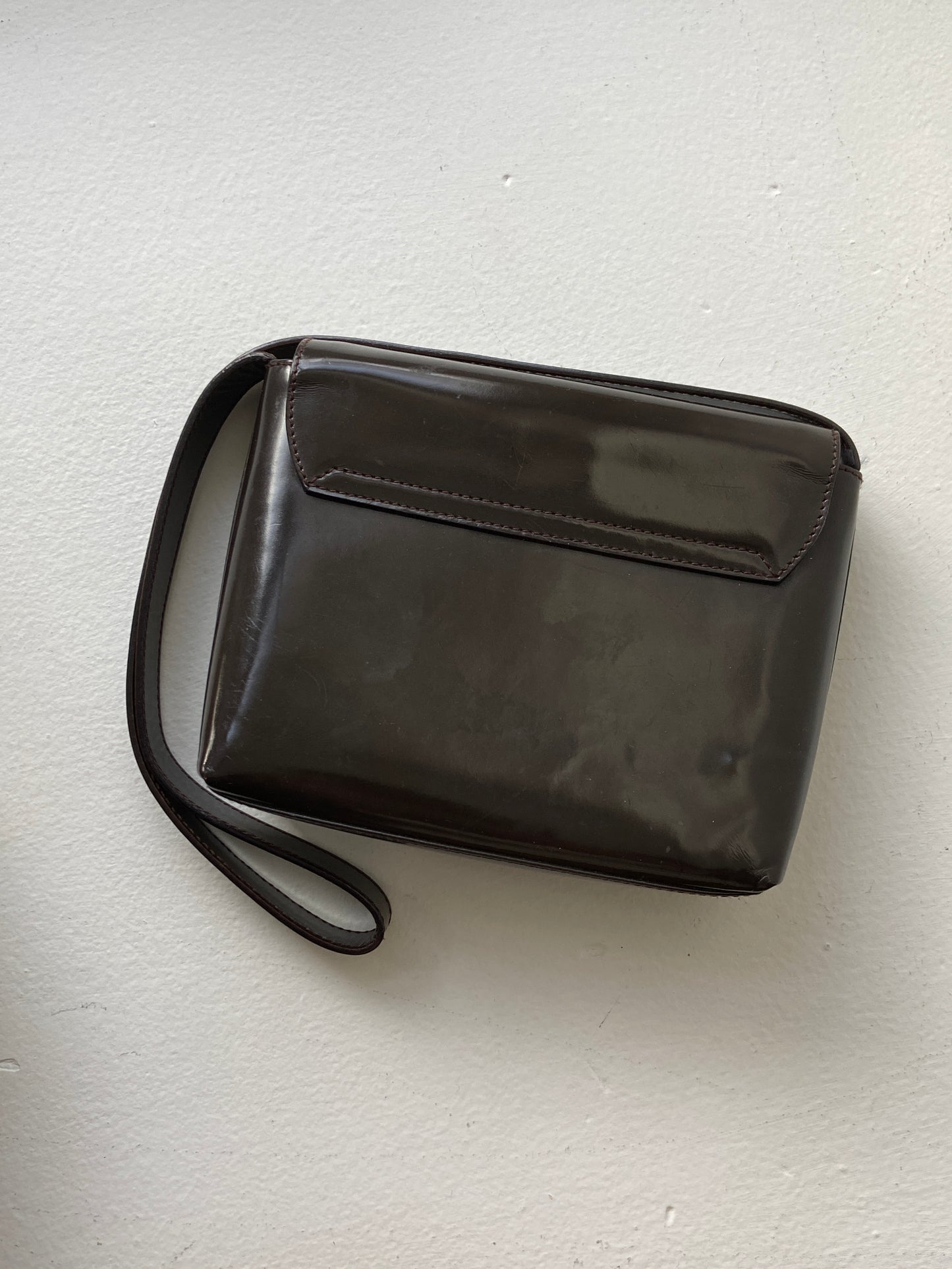 VINTAGE GUCCI PATENT LEATHER PURSE