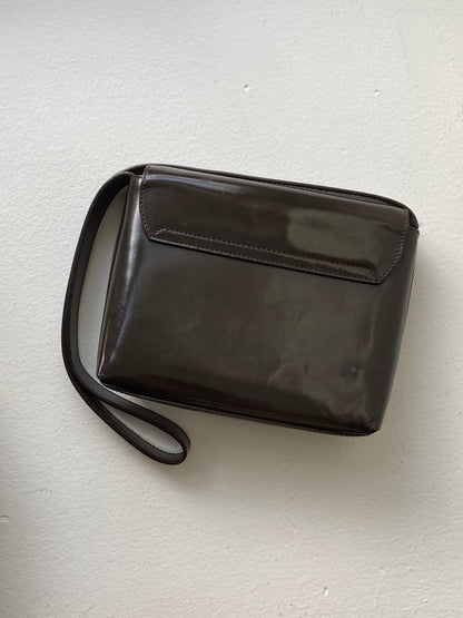 VINTAGE GUCCI PATENT LEATHER PURSE