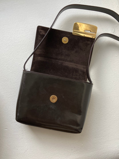 VINTAGE GUCCI PATENT LEATHER PURSE