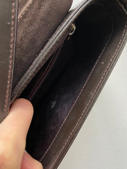 VINTAGE GUCCI PATENT LEATHER PURSE