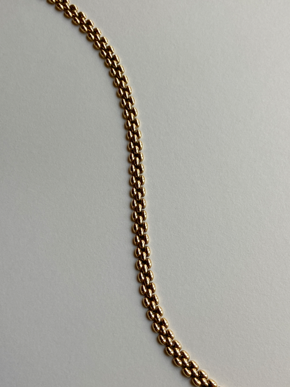 Vintage 14K Solid Yellow Gold Panther Bracelet