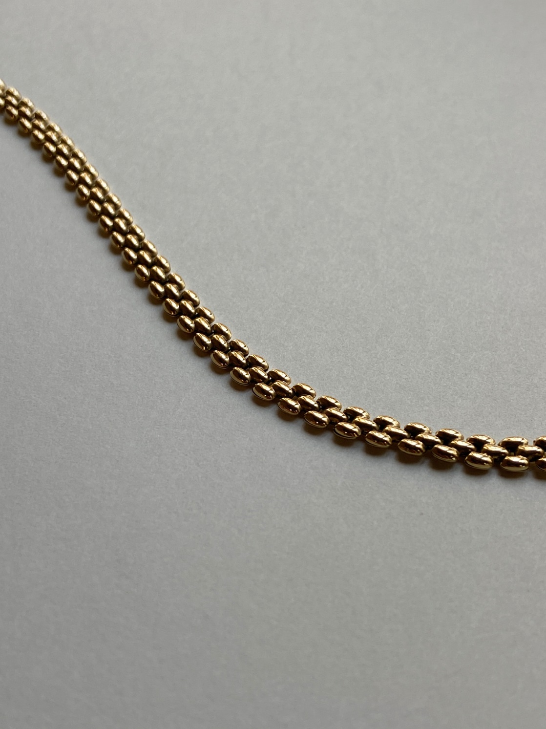 Vintage 14K Solid Yellow Gold Panther Bracelet