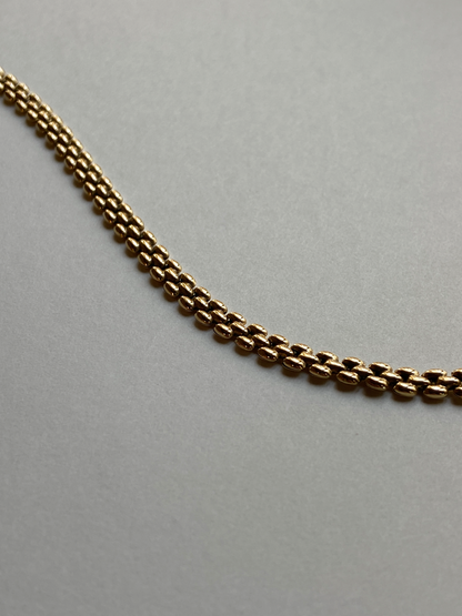 Vintage 14K Solid Yellow Gold Panther Bracelet